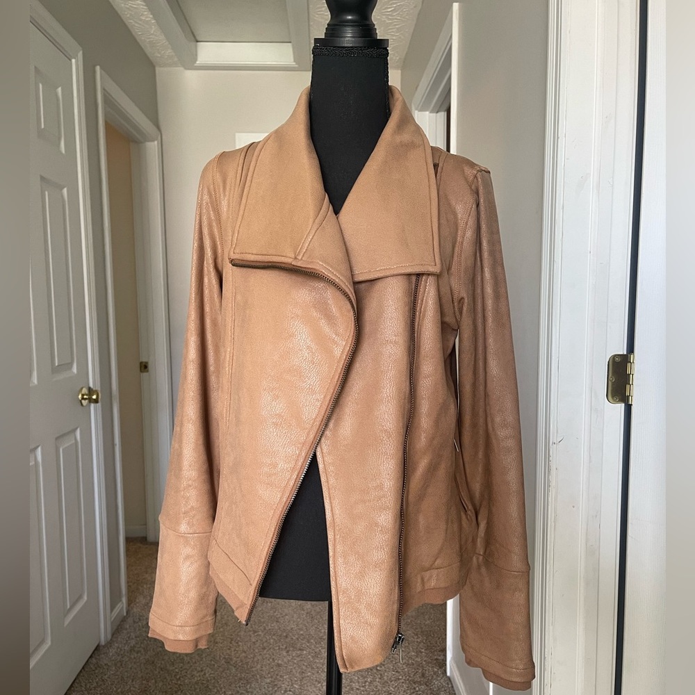 Dance and Marvel faux leather jacket